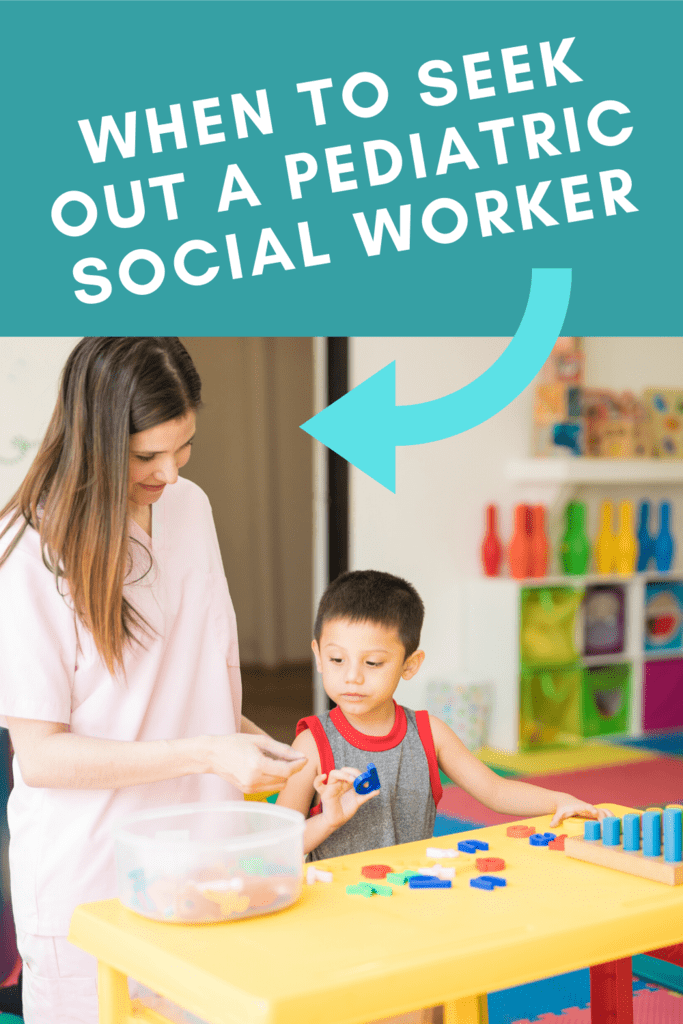 When to seek out a pediatric social worker