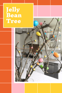 Jelly Bean Tree - Cute and Cheap Easter Decor