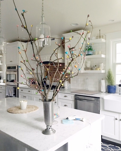 Jelly Bean Tree - cheap Easter decor