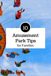 amusement park tips for families