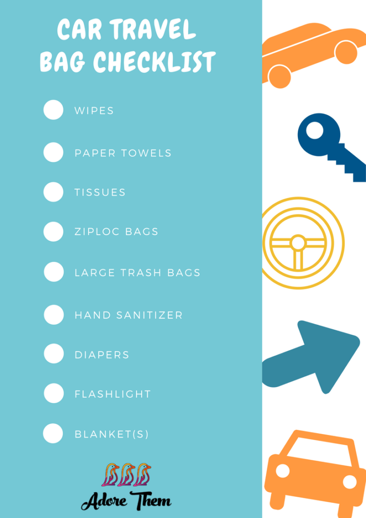 car travel bag checklist