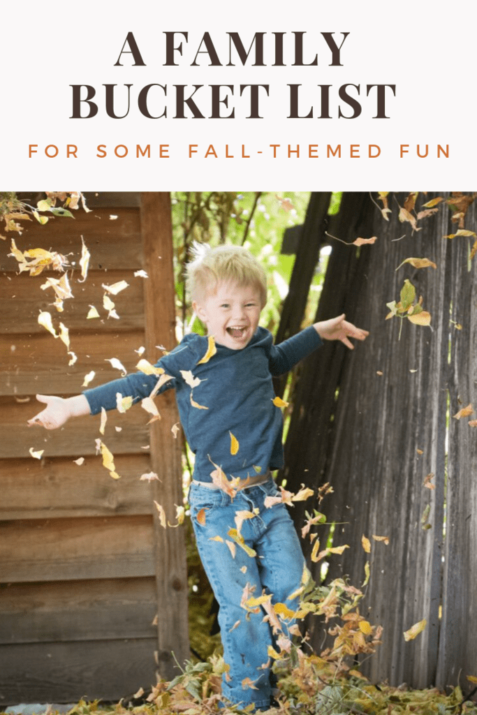 50 fall themed activities for families