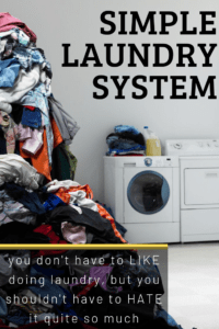 simple laundry system