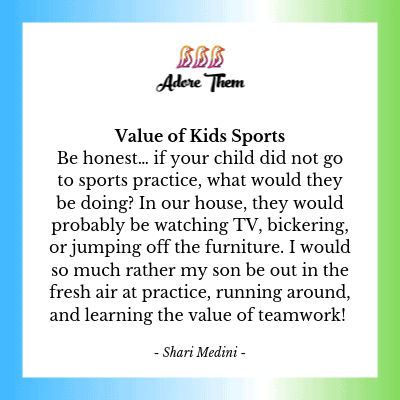 why kids should play sports