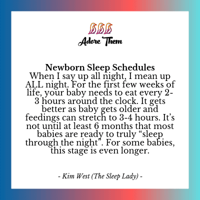 newborn sleep schedule