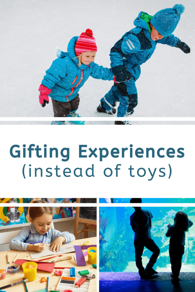 gifting experiences instead of toys