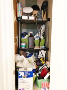 organize medicine closet