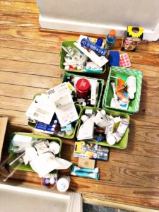 organize medicine closet