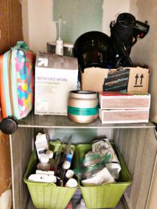 organize medicine closet