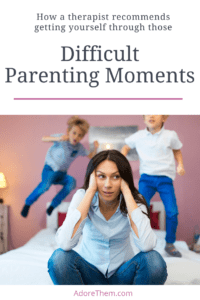 difficult parenting moments