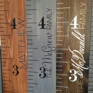 growth chart ruler