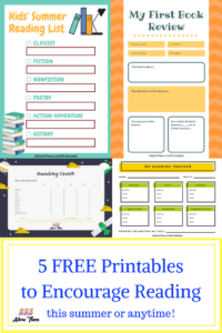 5 FREE Printablesto Encourage Reading