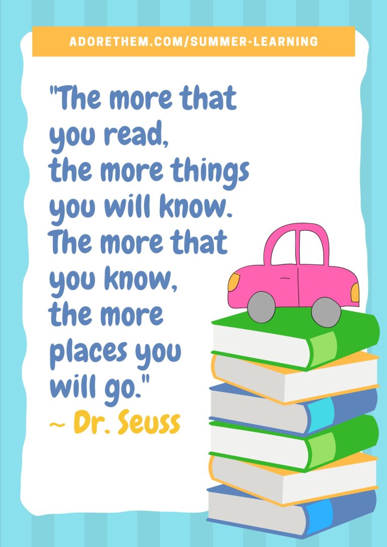 dr seuss reading quote poster adore them parenting