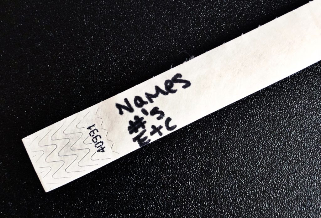 Child on sale safety wristbands