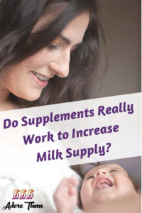 supplements to increase milk supply