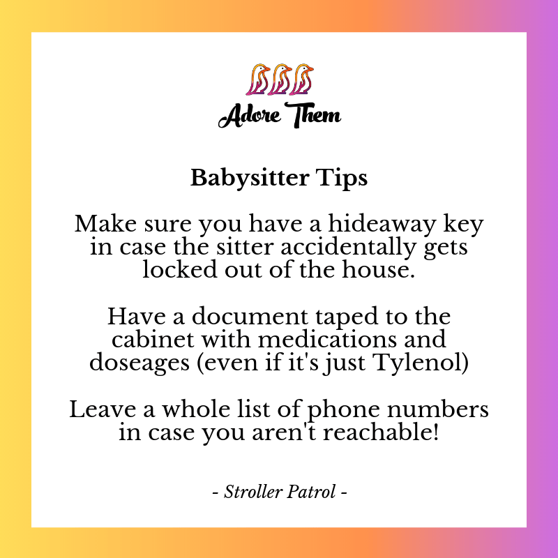 Babysitter Safety Tips