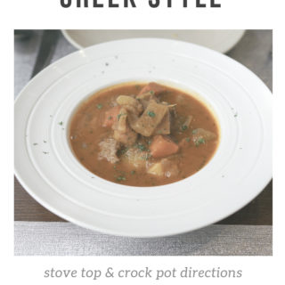 Beef Stew Recipe