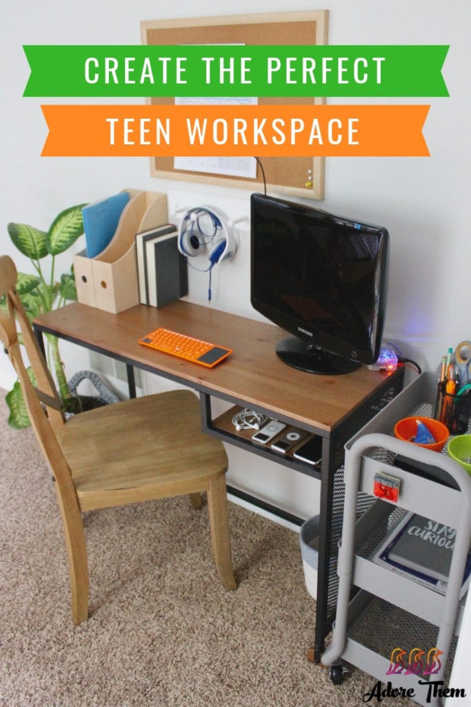 how to create the perfect teen workspace