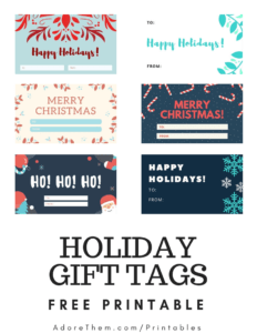 Absurdly Delightful Holiday Gift Tags – Blair Ritchey