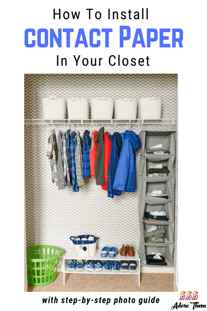 How to Install Contact Paper and Easily Revamp Your Closet Adore Them
