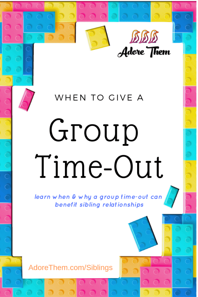 when to give a group time out