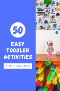 50 easy toddler activities