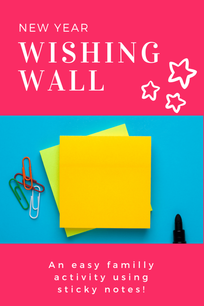 new year wishing wall