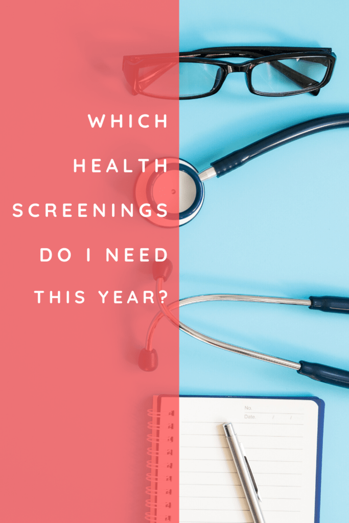 which health screenings do I Need this year_