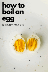 how to boil eggs - 6 easy ways to hard boil eggs