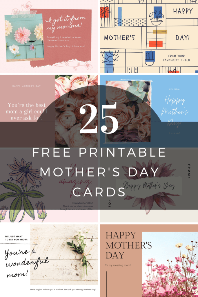 Free Printable Mother's Day Cards