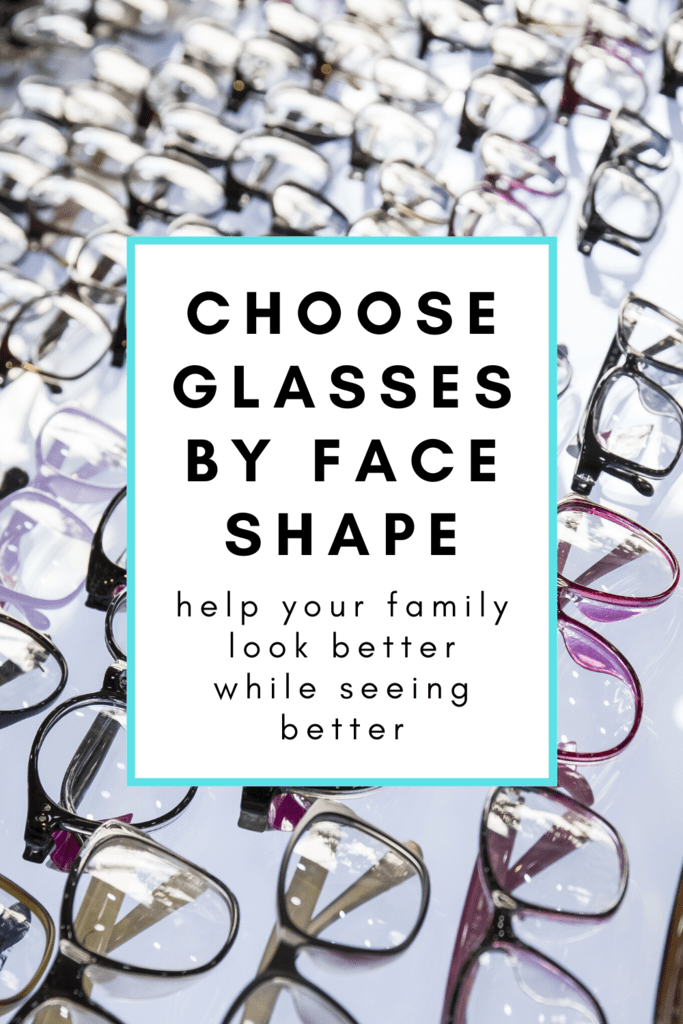 Choose glasses by face shape