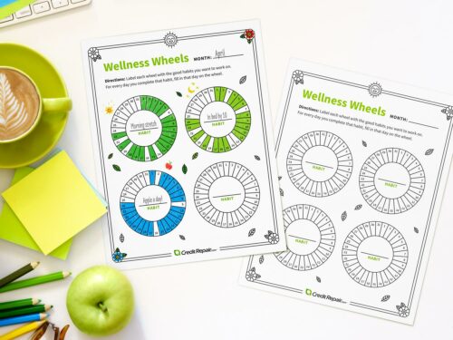 How to Encourage Healthy Habits with Your Kids + Free Printables!