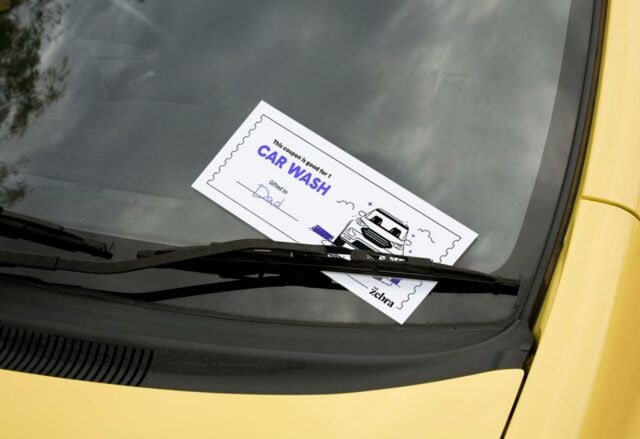 Free Printable Car Wash Coupon for Kids - Adore Them Parenting