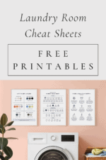 Easy Laundry Room Makeover + Free Printables! - Adore Them Parenting