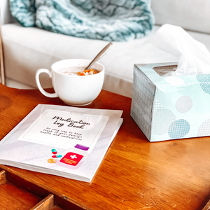 Medication Log Book for Families