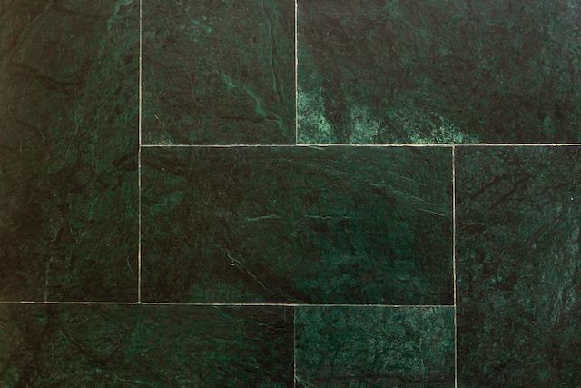 green tiles