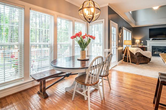 bright eating nook