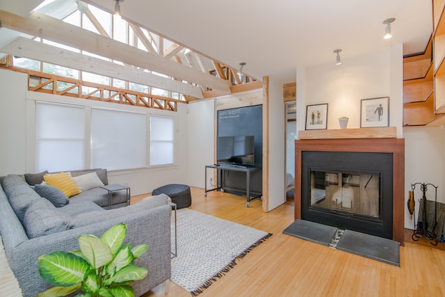 spacious family room