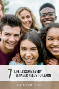 group of teens
