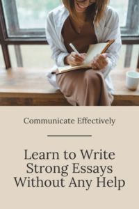 woman writing