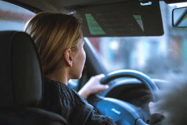 girl driving
