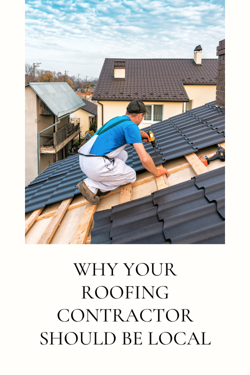 guy working on roof