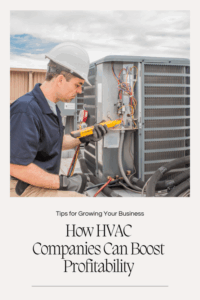man fixing hvac