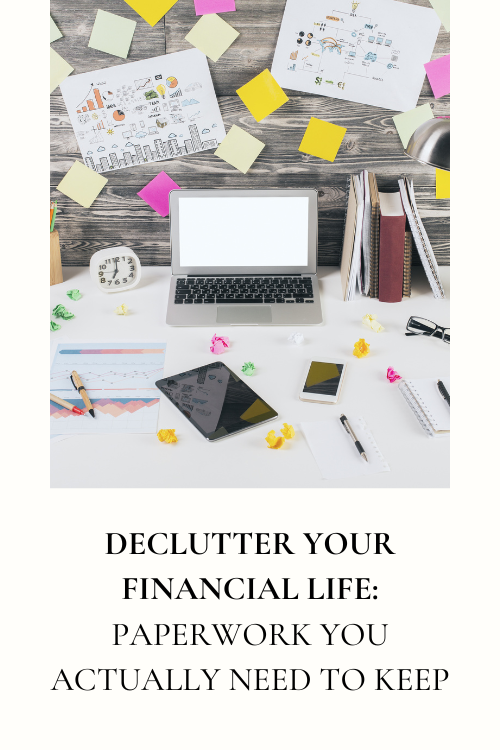 cluttered desk