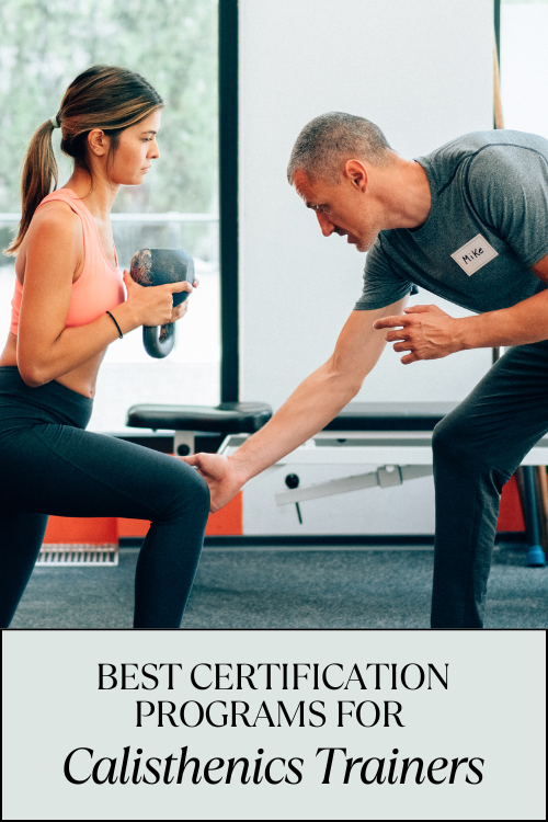 Calisthenics Trainer with client