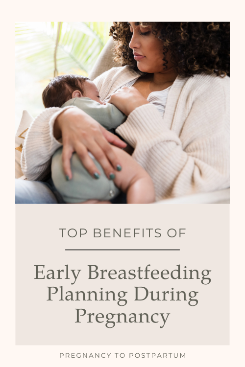 new mom breasfeeding