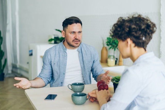 couple arguing