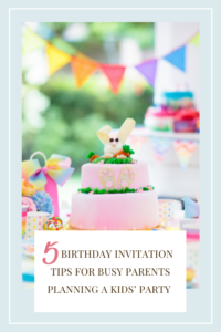 colorful birthday party