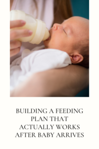 newborn baby with bottle
