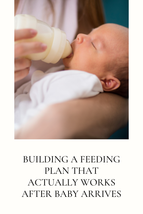 newborn baby with bottle